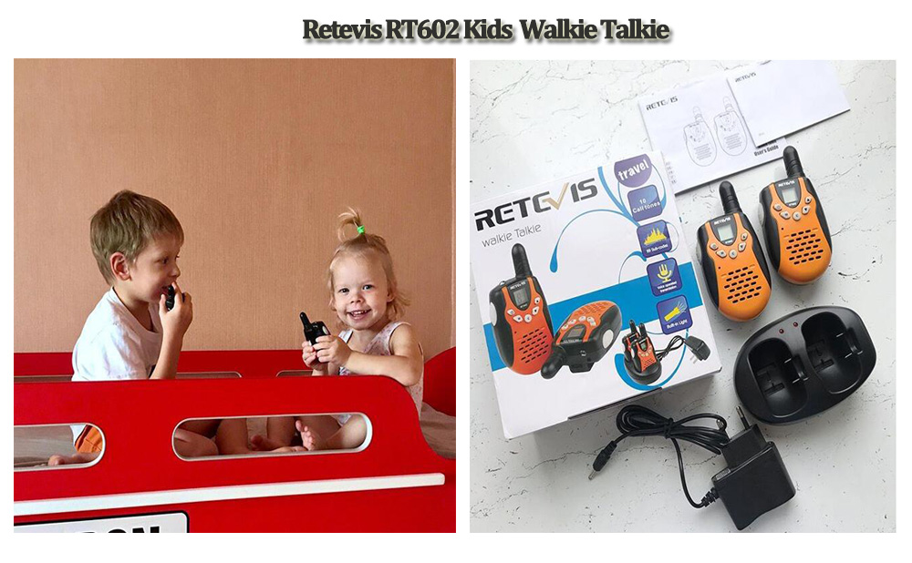 Retevis RT602 Rechargeable kids walkie talkie review